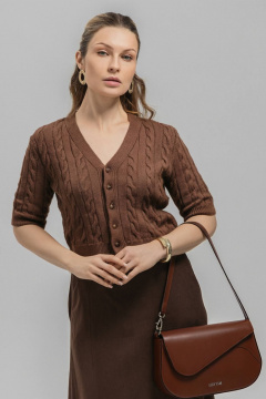 Жакет Romgil РВ0402-ВИ4  шоколадный - фото 1