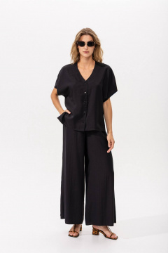 Блуза Romgil РТ0133-ВИ4 черный_ - фото 2