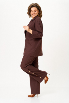 Брюки, жакет Svetlana-Style 2330 коричневый - фото 2