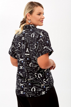 Блуза Таир-Гранд 62445 черный_дизайн_2 - фото 4