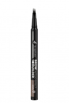  LUXVISAGE BROW BUILDER TATTOO EFFECT 01 smoky - фото 1