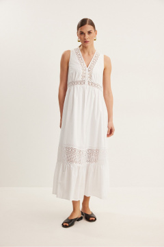 Платье DAVA 1149 белый - фото 3