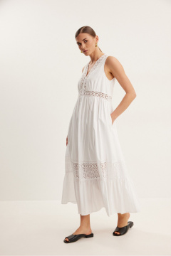 Платье DAVA 1149 белый - фото 2