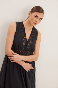 Платье DAVA 1149 черный - фото 5