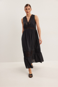 Платье DAVA 1149 черный - фото 4