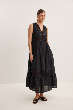 Платье DAVA 1149 черный - фото 2