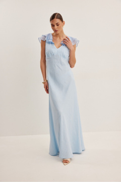 Платье DAVA 1218 голубой - фото 2