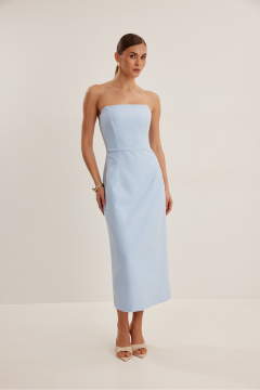 Платье DAVA 1221 голубой - фото 2