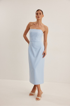 Платье DAVA 1221 голубой - фото 1