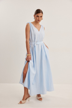 Платье DAVA 1223 голубой - фото 4
