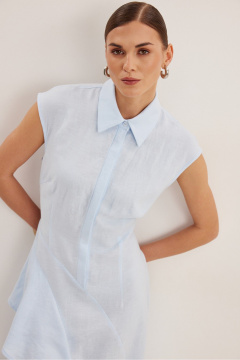 Платье DAVA 1225 голубой - фото 5