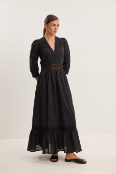 Платье DAVA 1226 черный - фото 3