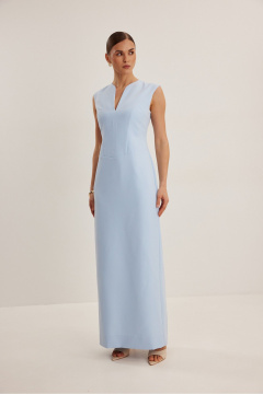 Платье DAVA 1228 голубой - фото 1