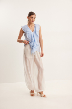 Блуза DAVA 4232 голубой - фото 2