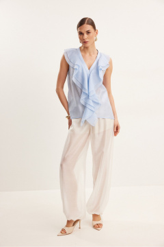 Брюки DAVA 5217 белый - фото 1