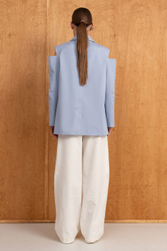 Жакет Luna 284 голубой - фото 4