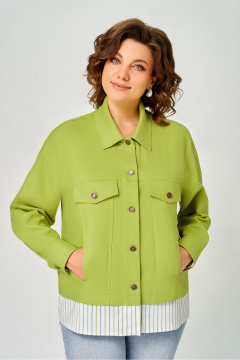 Жакет DaLi 5814 олива - фото 2