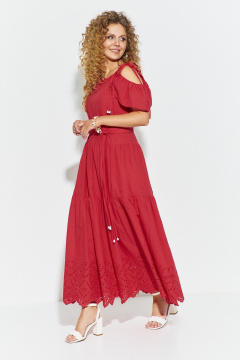 Сарафан Euromoda 705 красный - фото 1