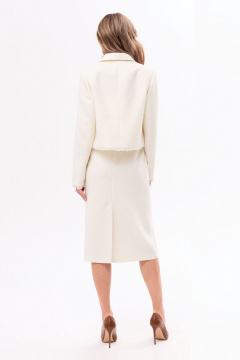 Жакет, юбка Golden Valley 6607-1 молочный - фото 4