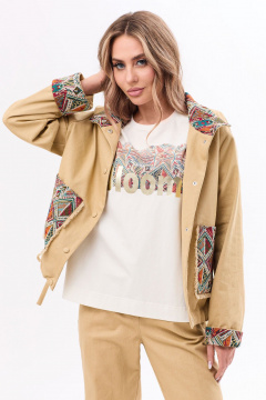 Блуза Golden Valley 26766 молочный - фото 2