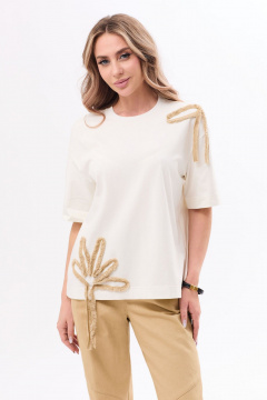 Блуза Golden Valley 26766-1 молочный - фото 1