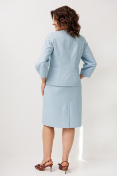 Жакет, юбка Anelli 1844 голубка - фото 4