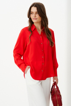Блуза Панда 103045 красный - фото 4