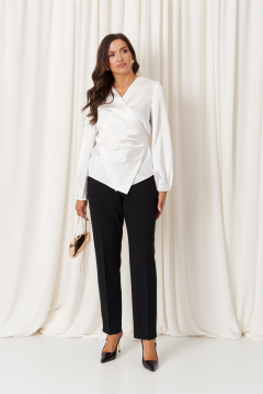 Блуза Панда 119440 молочный - фото 3