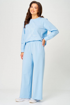 Брюки, джемпер STEFANY 2100 небесно-голубой - фото 4