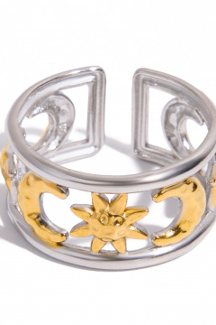 Кольцо Jewelry of Dreams BK0027 золото/серебро - фото 1