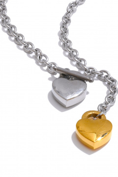 Колье Jewelry of Dreams BP0010 золото/серебро - фото 3