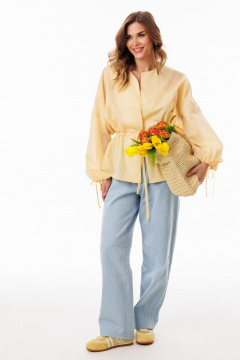 Брюки EOLA 3043.13 голубой - фото 3