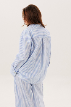 Брюки DILIA 4009 голубой - фото 3