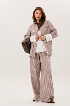 Рубашка DILIA 6008 коричневый - фото 2