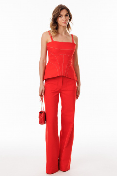 Брюки EOLA 3070 красный - фото 2