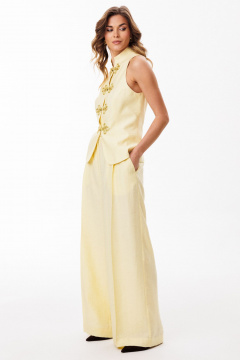 Брюки EOLA 3074 сливочное_масло - фото 4