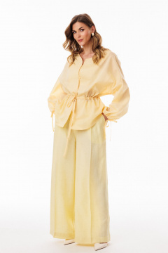 Брюки EOLA 3074.2 сливочное_масло - фото 3