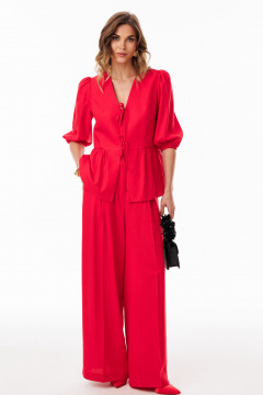 Брюки EOLA 3076 красный - фото 4