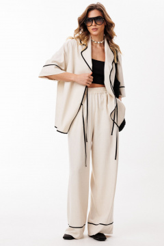 Блуза EOLA 3081 бежевый - фото 2