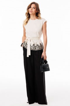 Блуза EOLA 3084.1 бежевый - фото 4