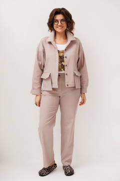 Брюки Anelli 1815.1 кленовый сахар - фото 2