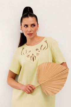 Платье Galean Style 1011 лимонный - фото 4