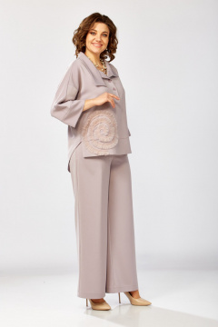 Блуза, брюки ZigzagStyle 559-2 пудровый - фото 3