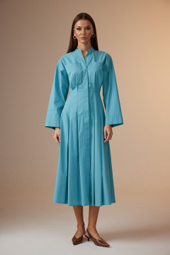 Платье N.O.W. 1674 бирюза - фото 2