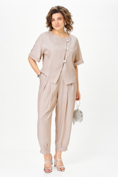 Брюки, жакет Michel chic 1337/3 дюна - фото 1