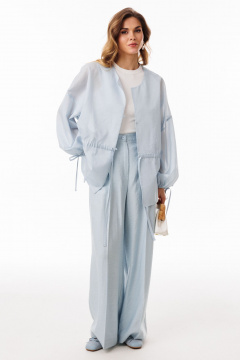 Блуза EOLA 3085 голубой_полоска - фото 2