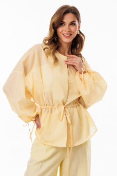 Блуза EOLA 3085 масло_полоска - фото 1