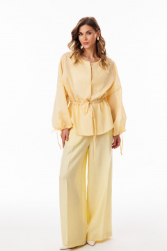 Блуза EOLA 3085 масло_полоска - фото 2