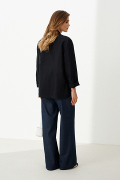 Жакет Панда 124930 черный - фото 5