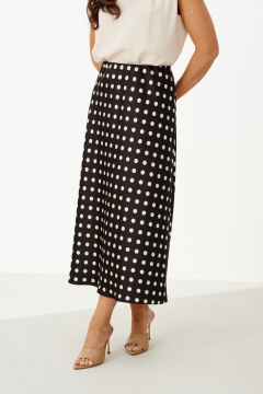 Юбка Панда 127750 коричневый - фото 2